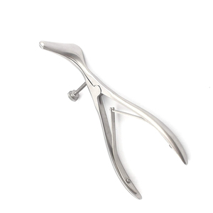 Spéculums nasaux ORL médicaux de Vienne en acier inoxydable avec poignée simple polonaise Source d'alimentation manuelle Spéculums nasaux de Vienne - Product Image 1