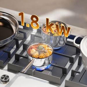 Table de cuisson encastrable exclusive transfrontalière 960 mm à quatre brûleurs au gaz liquéfié/gaz naturel avec minuterie pour usage domestique disponible - Product Image 3