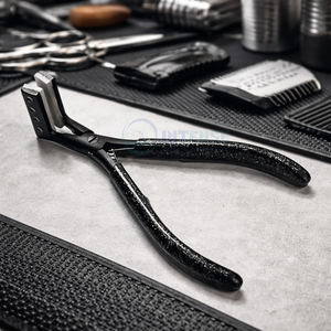 Pince à micro-liens angulaire pour extensions capillaires, outils de précision en acier inoxydable, équipement de salon, vente directe usine - Product Image 6