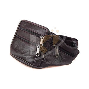 New Design Pu Leather Waist Bag Fashionable Waist Bag Wholesale Custom Portable Waist Bag - Product Image 2