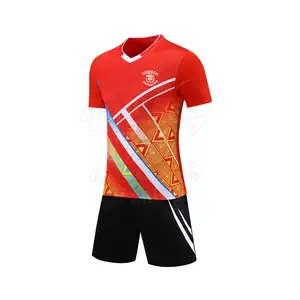 Uniforme de fútbol de precio al por mayor, trajes de uniforme de camiseta de fútbol personalizados para su propio uniforme deportivo