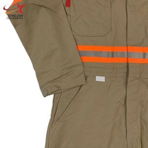 Ropa de Seguridad de Alta Visibilidad FR Resistente al Fuego Reflectante Nivel Vapor-Protectivo con Logotipo Personalizado Flying Star Industries Overol - Product Image 3
