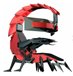 Silla de Juego Ergonómica Zero Gravity para Oficina en Casa, con Masaje y Altura Ajustable - Product Image 6