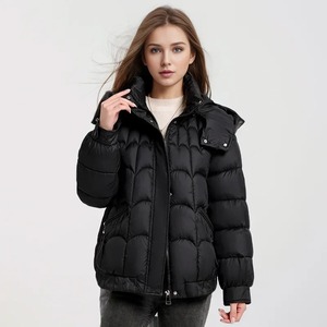 Veste bouffante à fermeture éclair de qualité supérieure veste imperméable pour femmes fabricant veste d'hiver en gros - Product Image 5