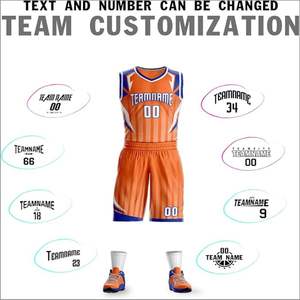 2024 personnalisé été basket-ball uniforme usine en gros respirant pur coton imprimé cousu vêtements porter - Product Image 6