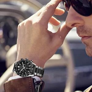 Universal 20mm/22mm transpirable <span class=keywords><strong>correa</strong></span> de acero inoxidable para Samsung para Galaxy Watch 7/6/5 Pro/4/Classic para <span class=keywords><strong>Amazfit</strong></span> <span class=keywords><strong>GTS</strong></span> Compatible - Product Image 5