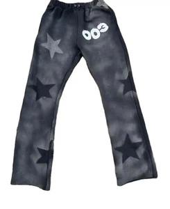 Joggers de alta calidad, conjuntos de pantalones de chándal con capucha, logotipo personalizado, chándales de lavado con ácido de piedra de gran tamaño, chándal lavado con cremallera completa para hombres - Product Image 2