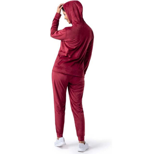 Custom <b>Women</b> Winter Tracksuit Set <b>Jogger</b> Hoodie 100% Cotton Quick-drying <b>Fleece</b> Lining Sportswear Fitness Training Outfit - Product Image 2