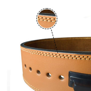 Cinturón de Levantamiento de Pesas con Hebilla de Palanca para Soporte de Cintura, Sentadillas, Press de Banca y Entrenamiento de Peso Muerto - Product Image 3