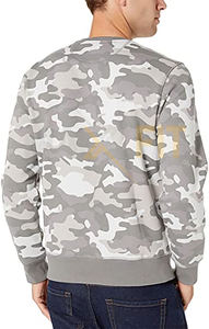 เสื้อสเวตเตอร์ผ้าฝ้ายขนแกะสำหรับผู้ชาย,เสื้อพิมพ์โลโก้แบบกำหนดเอง - Product Image 3