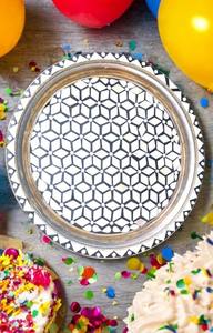 Plateau de service en os incrusté de qualité supérieure pour les boissons, les desserts, les collations et la présentation des aliments, disponible à prix réduit en Inde - Product Image 4