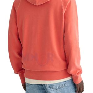 Sweat à capuche décontracté surdimensionné en tissu français pour femmes et hommes, streetwear hip-hop d'été avec logo brodé pour l'hiver - Product Image 3