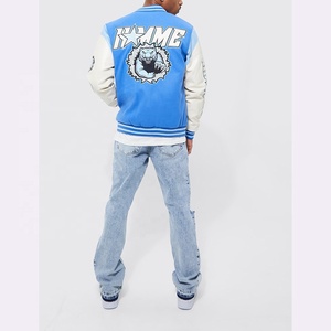 Pantalones de Mezclilla Casuales de Punto Lavado y Recubierto para Hombre, Talla Grande, Estilo Urbano, Nuevo Estilo 2025, de Pakistán, Venta al por Mayor - Product Image 3