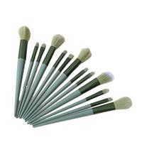 Ensemble de 13 pinceaux de maquillage professionnels en poils synthétiques doux et non pelucheux, à manche en plastique, pour blush, OEM/ODM, offre spéciale