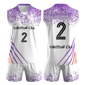 Nouveaux uniformes de volleyball personnalisés 2025 avec différents modèles et le meilleur prix pour les uniformes de volleyball pour jeunes - Product Image 5