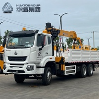 Truk Derek Hidrolik Teleskopik 6x4 Bekas Harga Murah 5ton 6ton 12ton 25ton untuk Transportasi Teknik LHD/RHD