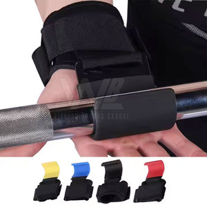 Beast Fitness neopreno gimnasio muñequera logotipo personalizado alto bíceps ganchos pesados cómodo deportes seguridad características para entrenamiento - Product Image 5