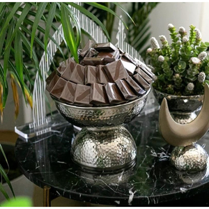 Cuenco para servir Chocolate para el hogar, decoración de mesa de Hotel, platos de servidor de Chocolate, dulces, dulces, cuenco para servidor de Chocolate - Product Image 4