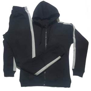 Nouveau survêtement tendance pour homme, logo personnalisé, respirant, léger, manches longues, longueur genou, motif uni, 100 % coton, respectueux de l'environnement - Product Image 1