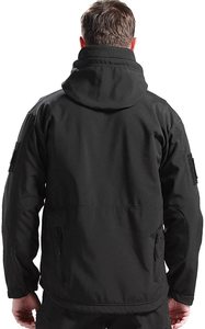 Wholesale Mens Windproof Waterproof Breathable Plain Softshell <b>Jacket</b> - Product Image 2