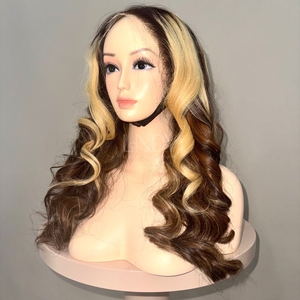 วิกผมเด็กแบบบาง100% จากเวียดนามวิกผมมีลูกไม้ด้านหน้าเป็นลอน - Product Image 2