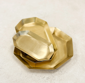 Plateau de service en laiton Plateaux d'ustensiles de cuisine de qualité supérieure Plateau de service en gros de haute qualité au prix le plus bas - Product Image 1