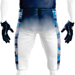 Ensemble d'uniformes de football américain pour hommes personnalisés de la marine blanche Pantalon en jersey sergé durable pour l'entraînement Short respirant le jour du match - Product Image 6