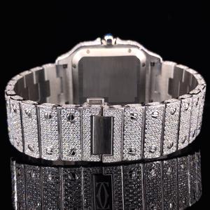 Reloj de Moissanita con Números Romanos de Fabricación India, 41 mm, para Hombre y Mujer, Disponible a un Precio Competitivo desde India - Product Image 4