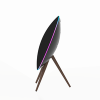 Haut-parleur audio sur pied haut de gamme minimaliste, 220W de sortie, DC pour V5.4, avec crossover audio trois voies, grand modèle, en promotion