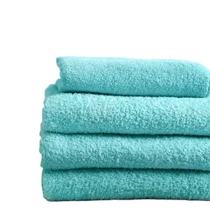 Toalha de banho ecológica descartável para cabelos, toalhas de algodão descartáveis para uso em hotel, spa e praia, com o melhor preço, fabricante na Índia.