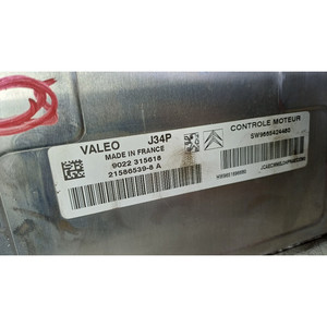 CENTRALIÈRE MOTEUR PEUGEOT 207 1ère Série 9665424480/J34P TU3A bi-carburant/gaz 1360 (06>09) - Product Image 3