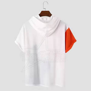 Sudaderas con capucha de moda para hombre, camiseta, ropa informal de color liso, servicio OEM disponible, pedido a granel - Product Image 2