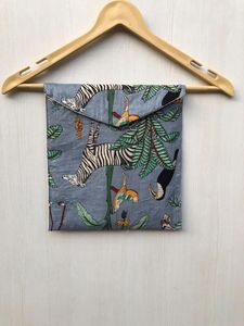 Ensemble de pyjamas de luxe 100% coton tissé tigre Jungle imprimé costume de nuit doux-Style décontracté parfait pour les femmes idée cadeau - Product Image 5