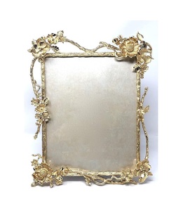 Handcrafted <b>metal</b> <b>picture</b> <b>frame</b> for wedding memories display and traditional photo preservation in a decorative setting - Product Image 5