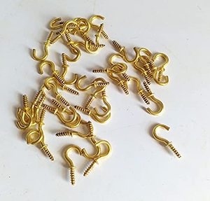 Crochet mural en laiton gravé antique fait à la main manteau et cintre de salon décoratif pour la maison de HF CRAFTS - Product Image 4