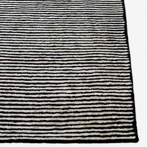 Tapis moderne fait main en laine/soie à boucles coupées, tissé à la main, antidérapant, adapté aux animaux domestiques, antimicrobien, pour les salons - Product Image 2