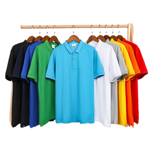Vente en gros T-shirts de golf à séchage rapide en polyester blanc uni, doux au toucher, avec impression de logo personnalisé, T-shirt polo design pour hommes - Product Image 2