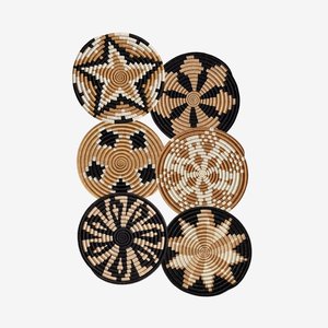 TienPhong Handicrafts Wholesales Top Choise Seagrass <b>Baskets</b> Wall for Home Decor Boho Style Made in Vietnam - Product Image 1