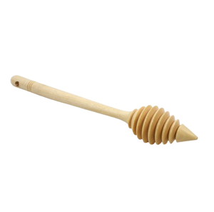 Vaisselle Pot de miel Cuillère ou baguettes de miel Bâton de miel en bois écologique fait à la main emballé individuellement pour la cuisine à domicile - Product Image 2