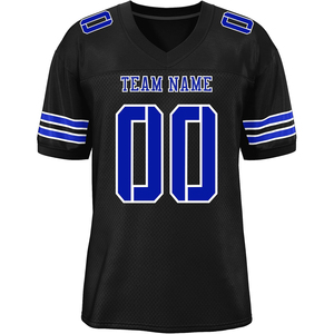 Ropa urbana personalizada, camisetas de fútbol americano, secado rápido, transpirable, poliéster, sublimación, Logo, números cortos, talla grande - Product Image 3