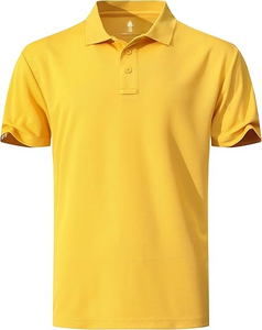 Vente en gros sur mesure pour hommes chemises et chemises de golf couleur unie manches courtes tricoté 100% coton séchage rapide respirant conception de poche - Product Image 5
