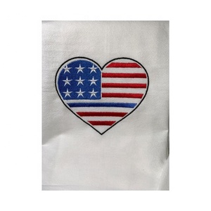 GOTS Certified Organic Cotton <b>Kitchen</b> Towels Checked Embroidered Premium Golf Sets Bulk OEM ODM Export India - Product Image 4