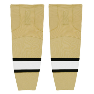 Calcetines de Hockey sobre Hielo Profesionales Personalizados, Ropa de Equipo Transpirable de Secado Rápido, Ecológicos, 100% Poliéster, Color Personalizado, Bajo Costo - Product Image 1