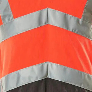 Camiseta DE SEGURIDAD reflectante de alta visibilidad personalizada, camisetas de trabajo de construcción de media manga para hombres, polos de seguridad para hombres - Product Image 5