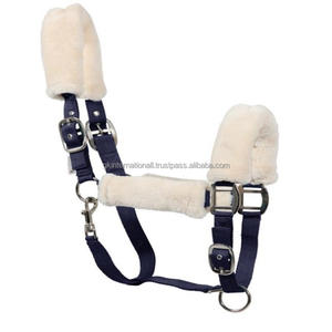 Correas de nailon con relleno de visón para caballos ecuestres, correas de doble capa de nailon, con cuello halter, en todas las tallas, venta al por mayor - Product Image 6