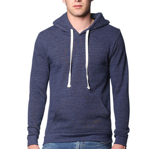 25055 Unisex Tri-blend Fleece Pullover Hoodie Hombres Organic Fleece Pullover Hoody 96055 Unisex Sudadera Heather Hoodie Hombres - Product Image 1