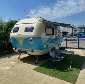 Best Off-Road Mini Teardrop <b>Trailer</b> Camper Aluminium Construction European Design Family Camping House Use (3-Year Warranty) - Product Image 1