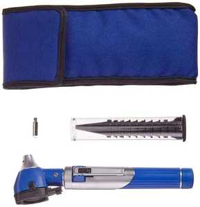 Juego de oftalmoscopio otoscopio LED veterinario, instrumento de diagnóstico Ent para orejas, nariz, garganta, instrumentos quirúrgicos, Material de acero - Product Image 3