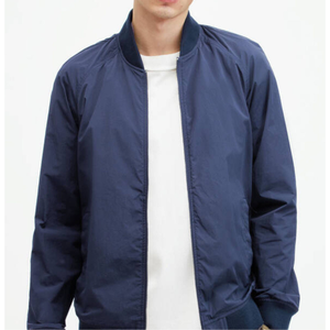 Chaqueta de bombardero de invierno de alta calidad a prueba de viento transpirable con estampado bordado colorido cremallera Cuello de piel logotipo frontal - Product Image 3