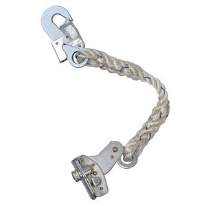 Arrête-chute personnel en acier zingué certifié CE, ensemble de rétrécisseur de corde pour cordes synthétiques de 12 mm - Product Image 1